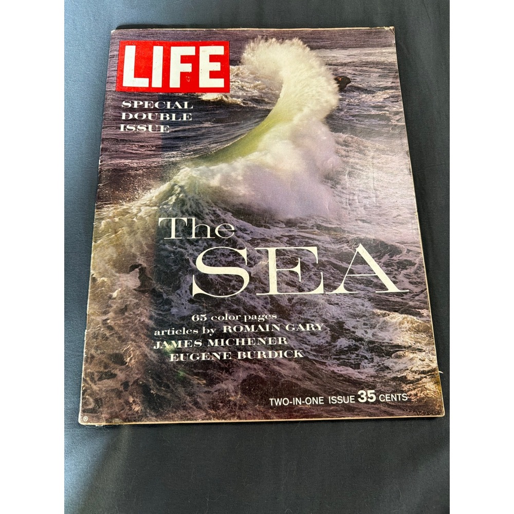 Vintage LIFE Magazine Dec 21 1962 Special Double Issue The Sea Coca-Cola Santa